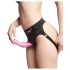 Strap-on-me Curvy M - Wellenförmiger, haftender Dildo (Pink)