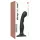 Strap-on-me P&G S - Gebogenes Saugnapf-Dildo (schwarz)