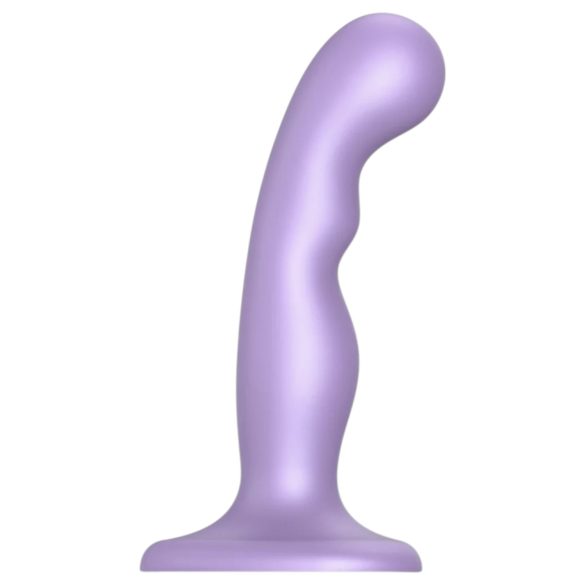 Strap-on-me P&G S - gebogener Saugnapf-Dildo (lila)