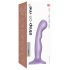 Strap-on-me P&G S - Gebogener, saugnapfgestützter Dildo (Lila)