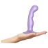 Strap-on-me P&G S - Gebogener, saugnapfgestützter Dildo (Lila)