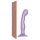 Strap-on-me P&G M - Gebogener, haftender Dildo (Lila)