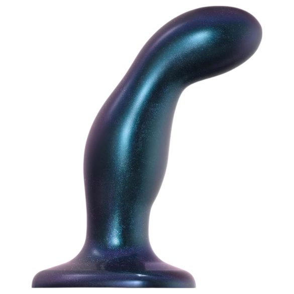 Strap-on-me Snaky M - Gebogener Anal-Dildo (blau)