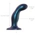 Strap-on-me Snaky M - Gebogener Anal-Dildo (blau)