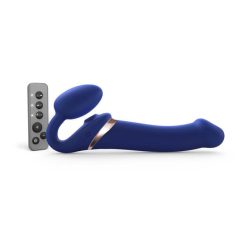   Strap-on-me L - strapless, luftwellen Vibrator - groß (blau)