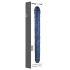 Strap-on-me - Doppeldildo (metallisch blau)