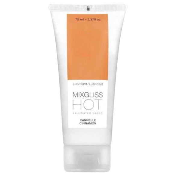 Mixgliss Hot - Wärmendes Gleitgel, Zimtduft, 70ml