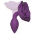 Love to Love Offene Rosen S - Silikon Analplug (Lila)