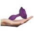 Love to Love Offene Rosen S - Silikon Analplug (Lila)