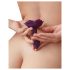 Love to Love Offene Rosen S - Silikon Analplug (Lila)