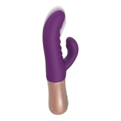   Love to Love Sassy Bunny - akkubetriebener stoßender pulsierender Vibrator mit Klitorisarm (lila)