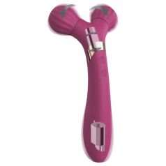 Love to Love Fireball - Akku 2in1 Massager-Vibrator (Rot)