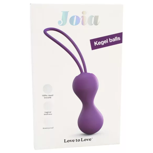 Love to Love Joia - Geishakugel-Duo (lila)