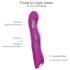 Love to Love Swap - Akku G-Punkt Vibrator lila, pulsierend