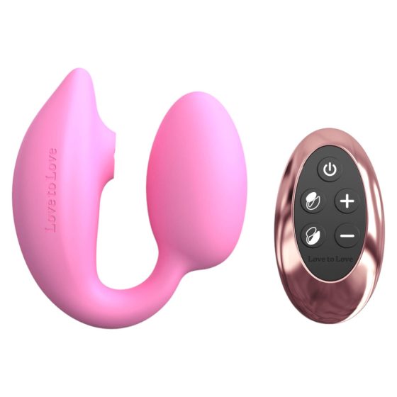 Love to Love Wonderlover - Klitoris und G-Punkt Vibrator (rosa)