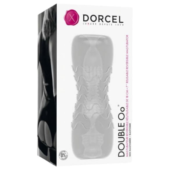 Dorcel Double Oo - Transparenter Männer-Masturbator