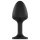 Dorcel Geisha Plug XL Schwarz mit weißem Diamantstein