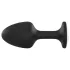 Dorcel Geisha Plug Diamond XL - Analplug mit weißem Stein (schwarz)
