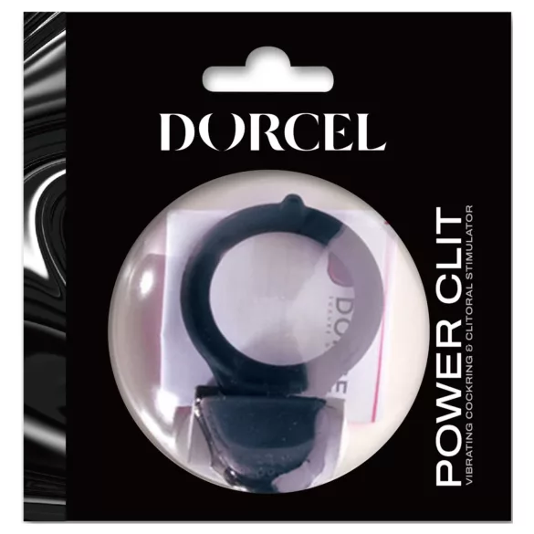 Dorcel Power Clit - vibrierender Penisring (schwarz)