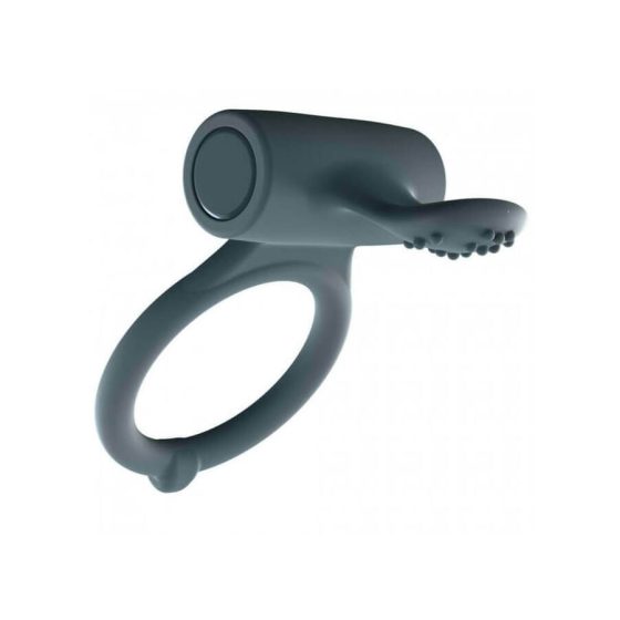 Dorcel Power Clit Plus - aufladbarer, vibrierender Penisring (schwarz)
