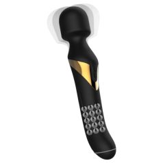 Dorcel Dual Orgasms Gold - 2in1 Massagevibrator (schwarz)