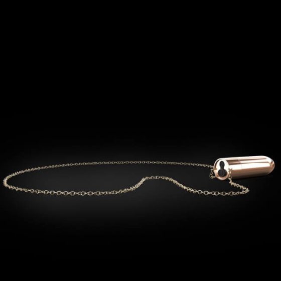 Dorcel - Akkubetriebene, wasserdichte Halskette-Vibrator (Roségold)