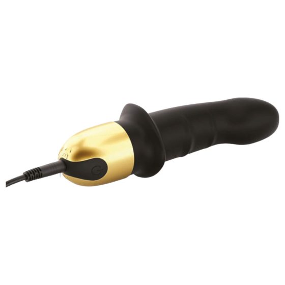 Dorcel Mini Lover 2.0 - akkubetriebener G-Punkt Vibrator (Schwarz-Gold)