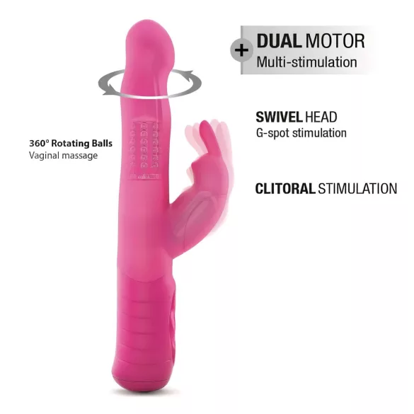 Dorcel Baby Rabbit 2.0 - wiederaufladbarer Klitoral-Vibrator (rosa)