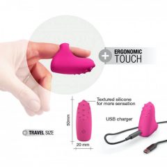 Dorcel Magic Finger - Akkubetriebener Fingervibrator (Pink)