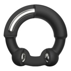 Dorcel Stronger Ring - Penisring mit Metalleinlage (schwarz)