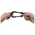 Dorcel Stronger Ring - Metallverstärktes Penisring (schwarz)