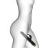 Dorcel Furious Rabbit 2.0 - Stoß-Vibrator mit Klitorisarm (schwarz)