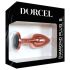 Dorcel Diamond Plug S - kleiner Aluminium Analplug (Roségold)