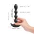 Dorcel Flexi Balls - Wiederaufladbarer, funkferngesteuerter Analvibrator (schwarz)