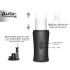 Dorcel Thrust Blow - Wiederaufladbarer Stoß-Masturbator (Schwarz)