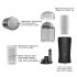 Dorcel Thrust Blow - Wiederaufladbarer Stoß-Masturbator (Schwarz)