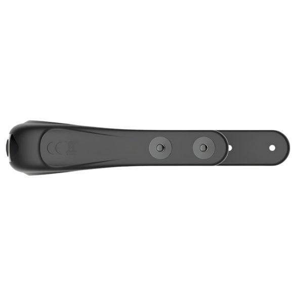 Funny Me - Wiederaufladbarer anpassbarer Vibrationspenisring (Schwarz)