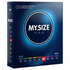  My.Size PRO - Kondom in individueller Größe - 60 mm (3 Stk.)