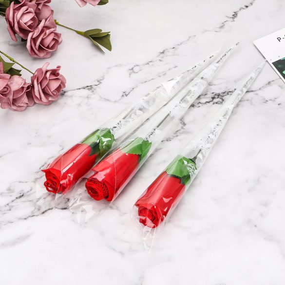 Panty Rose - String im Rosenstil - Rot (S-L)