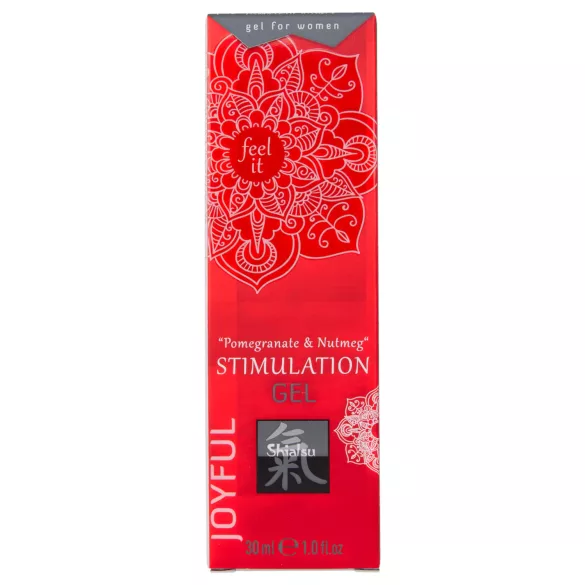 HOT Shiatsu - stimulierende Creme für Frauen - Granatapfel (30 ml)