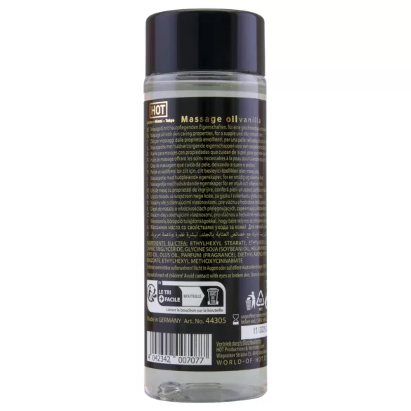 HOT Körperpflege-Massageöl - Vanille (100ml)