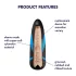 Satisfyer Sleeve Tri Delights - Masturbator-Einsatz