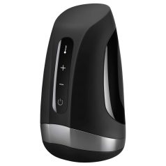   Satisfyer Men Heat Vibration - Erwärmender Eichelvibrator (schwarz)