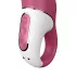 Satisfyer Petting Hippo - Akku‑Vibrator, wasserdicht (pink)
