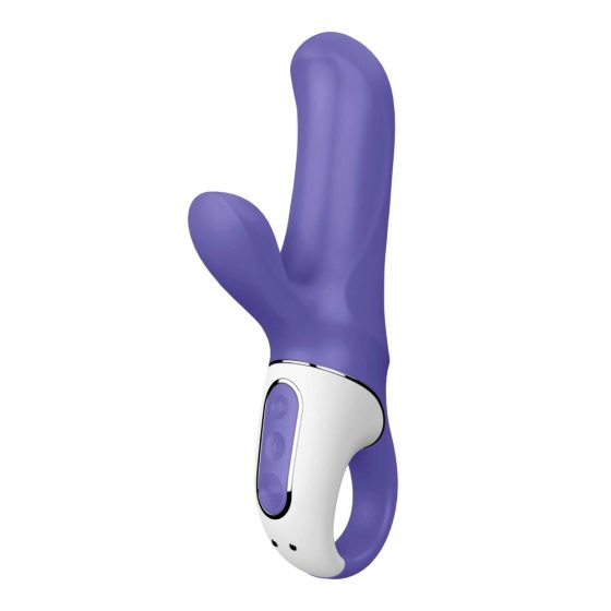 Satisfyer Magic Bunny - wasserdichter, akkubetriebener Vibrator mit Klitorisarm (blau)