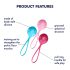 Satisfyer Kegel Trainingskugeln - Set (3-teilig)