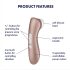 Satisfyer Pro 2+ - Wiederaufladbarer Klitorisvibrator (Braun)
