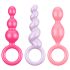 Satisfyer Booty Call - Analplug-Set - Bunt (3-teilig)