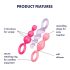 Satisfyer Booty Call - Analplug-Set - Bunt (3-teilig)