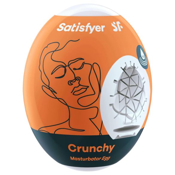 Satisfyer Egg Crunchy - Lustvolles Ei-Vergnügen (1 Stk)